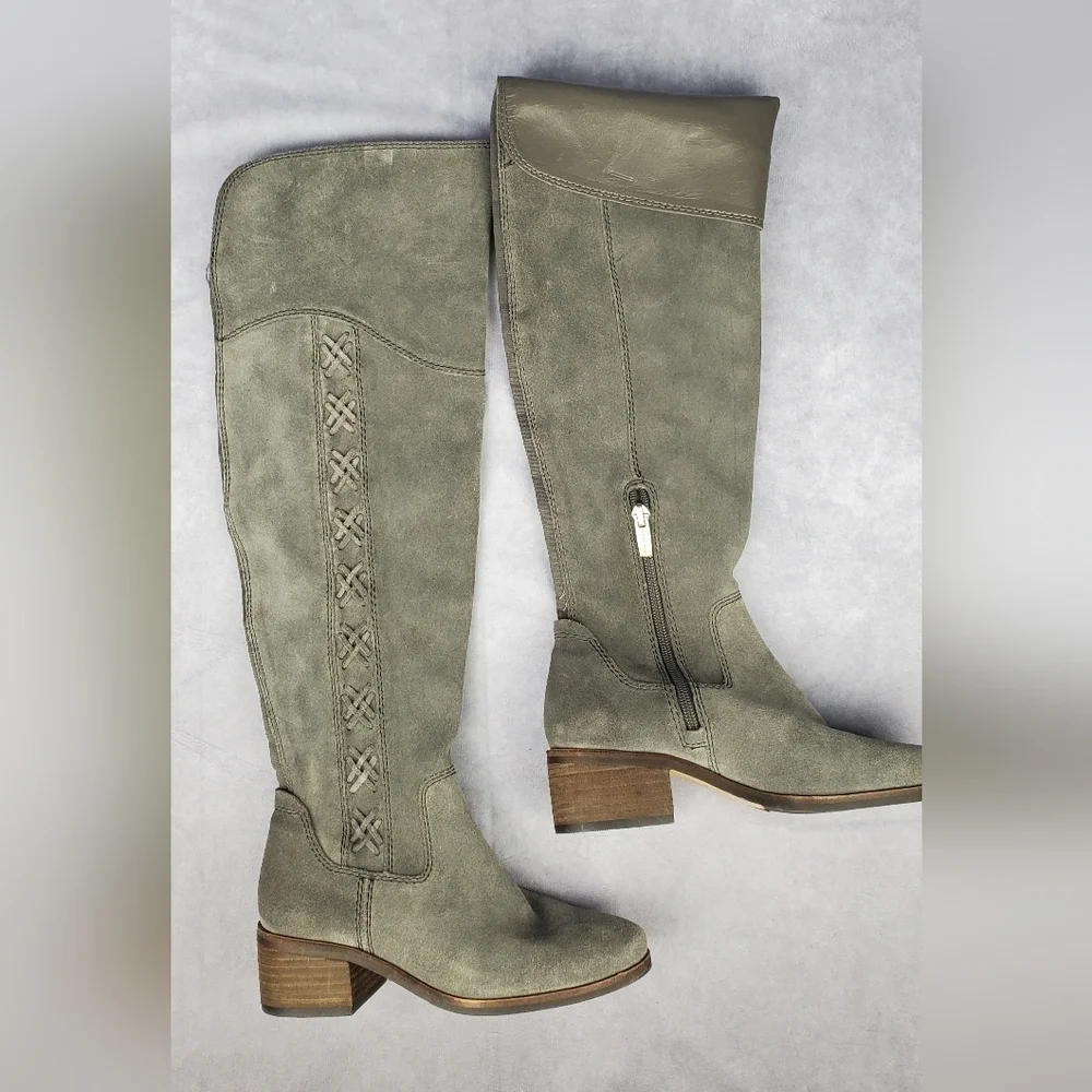 Women’s Vince Camuto Kressell Over the Knee Riding Boot - 4.5‎ Grey